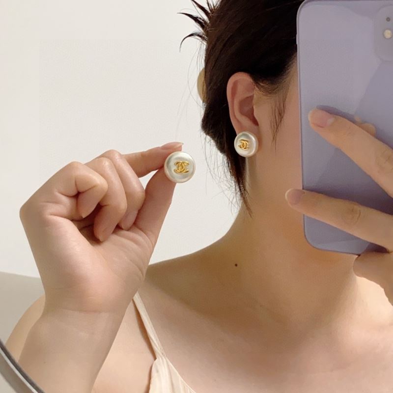 Ch*el earrings